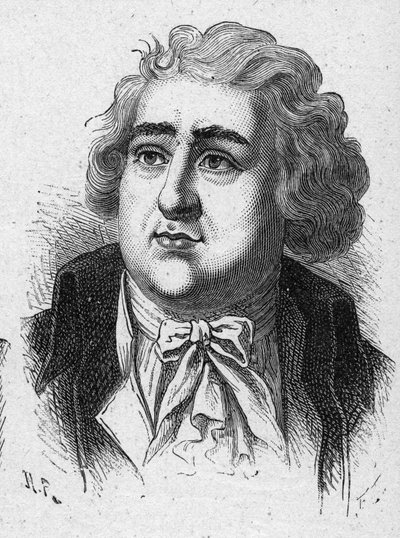 صورة لرجل الدولة البريطاني تشارلز جيمس فوكس (1749-1806). نقش من عام 1889. مجموعة خاصة. بواسطة المدرسة الفرنسية