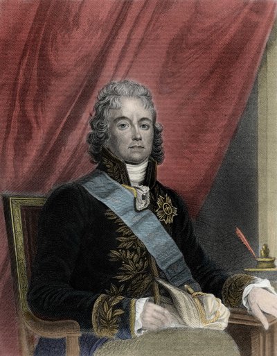 صورة تشارلز موريس دي تاليران بيريجورد (1754-1838) ، سياسي فرنسي. بواسطة المدرسة الفرنسية