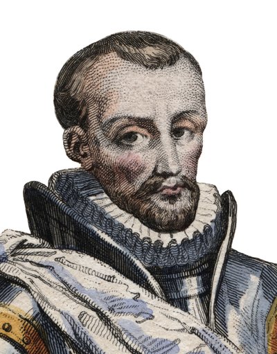 صورة تشارلز دي كوس ، كونت بريساك (1505-1563) ، مارشال فرنسا. بواسطة المدرسة الفرنسية