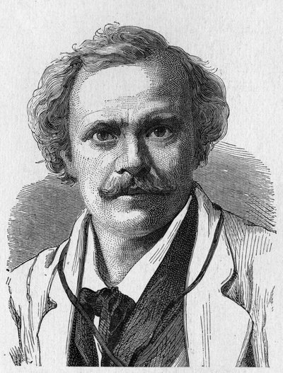 صورة لفيليكس نادار (1820 - 1910) - في "" ألبوم العلوم ؛ علماء لامعون الاكتشافات العظيمة "" "1896. بواسطة المدرسة الفرنسية