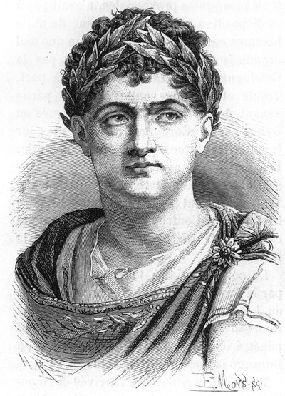 صورة لفرانسوا جوزيف (فرانسوا جوزيف) تالما (1763-1826) ، ممثل فرنسي - في "L'Histoire de France" "هنري مارتن بواسطة المدرسة الفرنسية
