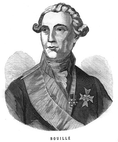 صورة لفرانسوا كلود أمور ، ماركيز دي بويلي (1739-1800) ، جنرال فرنسي. نقش في "Les Illustrations De L'armee Francaise de 1789 a 1880" بواسطة المدرسة الفرنسية