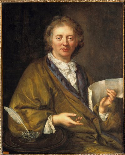 صورة لفرانسوا كوبران (1668-1733) ، من كوبران لو غراند ، الملحن وعازف الأرغن الفرنسي. لوحة مجهولة من القرن السابع عشر. زيت على قماش ، ٩٠ × ٧٣ سم. - صورة لفرانسوا كوبران (1668-1733) ، المعروفة باسم كوبران العظيم ، الملحن الفرنسي و بواسطة المدرسة الفرنسية