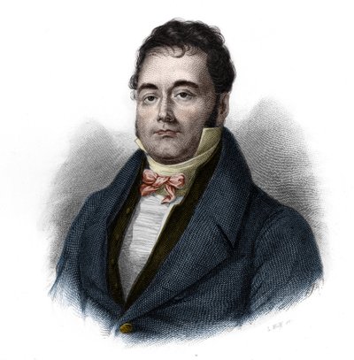 صورة لفرانسوا موجان (1785-1854) ، سياسي فرنسي. في "" LIBRE DES SPEAKERS "للويس دي كورمينين تيمون. 1842. مجموعة خاصة. بواسطة المدرسة الفرنسية