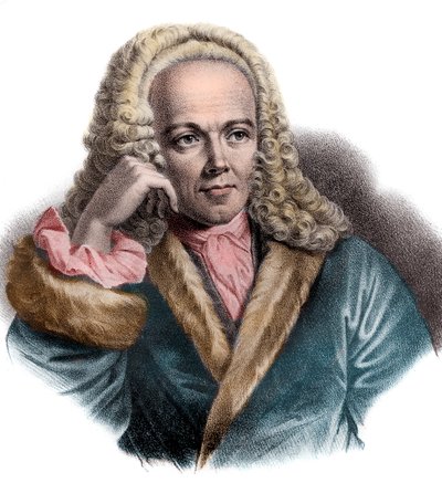 صورة لفرنسوا كيسناي (1694-1774) طبيب واقتصادي فرنسي بواسطة المدرسة الفرنسية