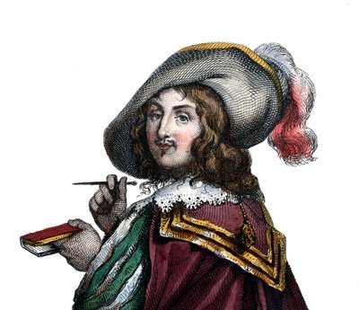 صورة لفرنسوا السادس ، دوق لاروشوكولد ، أمير مارسيلاك (1613-1680) ، مؤلف فرنسي. بواسطة المدرسة الفرنسية
