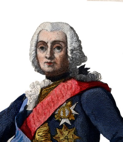 صورة فرانسوا دي شيفرت (1695-1769) ، الجنرال الفرنسي. بواسطة المدرسة الفرنسية