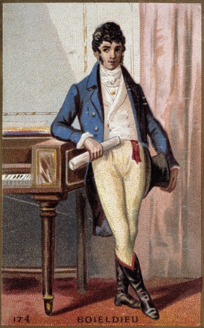 صورة لفرانسوا أدريان بوليديو (1775-1834) ، ملحن فرنسي. بواسطة المدرسة الفرنسية
