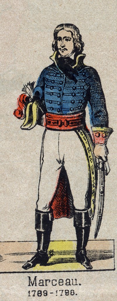 صورة للجنرال مارسو (1769-1796). بواسطة المدرسة الفرنسية