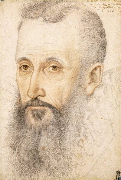 صورة لجورج تالبوت ، إيرل شروزبري ، c.1582 بواسطة المدرسة الفرنسية