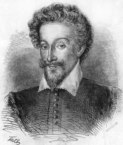 صورة لهنري الرابع (1553-1610) ، ملك فرنسا. في "" التاريخ الشعبي لفرنسا "" ، sd. حوالي عام 1885. نقش. بواسطة المدرسة الفرنسية