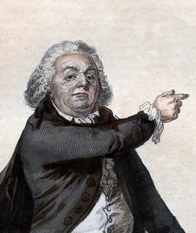 صورة لهونوري غابرييل ريكيتي ، كومت دي ميرابو (1749-1791) ، سياسي فرنسي وثوري. بواسطة المدرسة الفرنسية