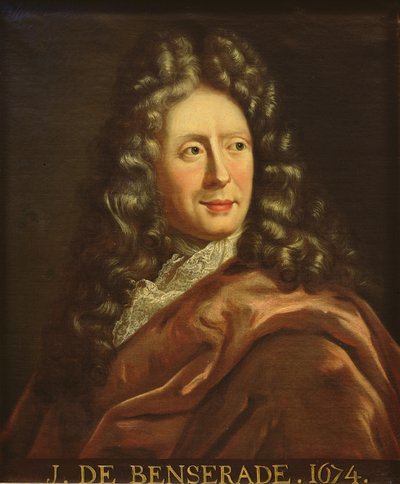 صورة إسحاق دي بنسريد (1612-91) 1674 بواسطة French School