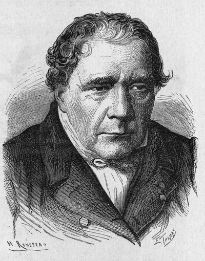 صورة لجاك بابنيت (1794 - 1872) ، عالم فيزيائي وفلكي فرنسي - في "ألبوم دي لا ساينس" ؛ علماء لامعون الاكتشافات العظيمة "" "1896. بواسطة المدرسة الفرنسية