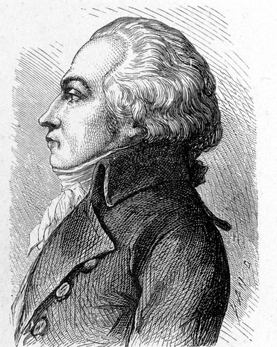 صورة لجاك كونستانتين بيرييه (1742 - 1818) - في ألبوم العلوم ؛ علماء لامعون الاكتشافات العظيمة "" "1896. بواسطة المدرسة الفرنسية
