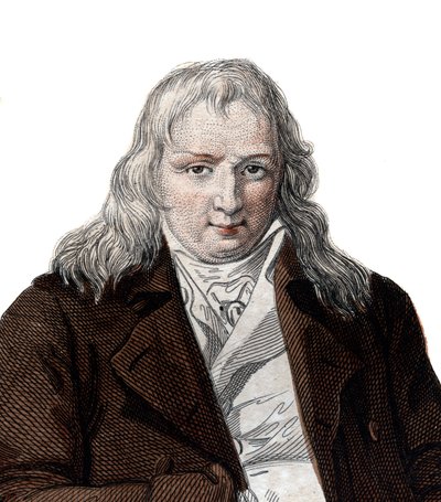 صورة لجاك هنري برناردين دي سان بيير (1737-1814) ، كاتب وعالم نباتات فرنسي. بواسطة المدرسة الفرنسية