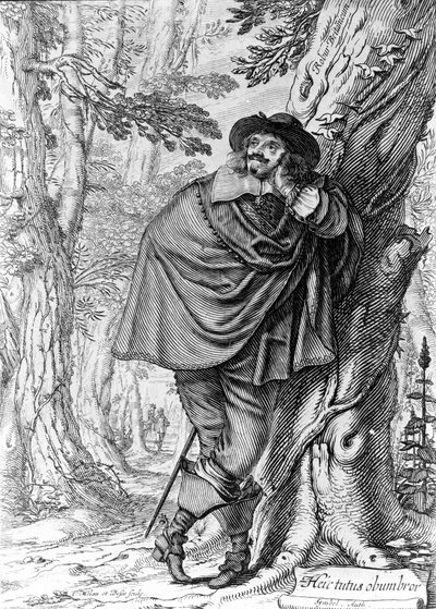 صورة لجيمس هاول ، بقلم أبراهام بوس وكلود ميلان ، 1641 بواسطة المدرسة الفرنسية