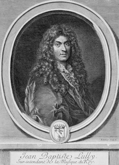 صورة جان باتيست لولي (1632-87) بواسطة المدرسة الفرنسية