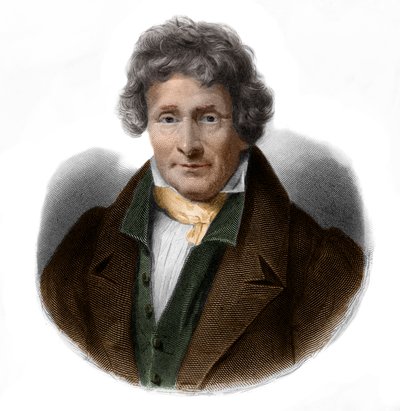 صورة لجان فرانسوا لو بريتون (1762-1838) رسام وفيزيائي. بواسطة المدرسة الفرنسية