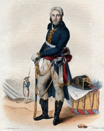 صورة جان فيكتور مورو (1763-1813) ، جنرال فرنسي. بواسطة المدرسة الفرنسية