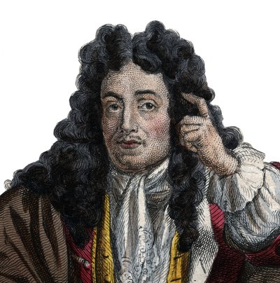 صورة جان دي لا بروير (لابرويير) (1645-1696) بواسطة المدرسة الفرنسية