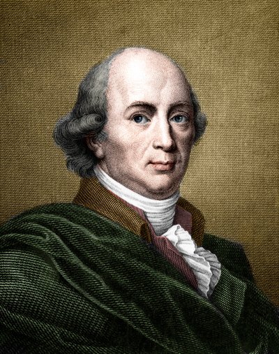 صورة يوهان جوتفريد هيردر (1744-1803) فيلسوف وكاتب ألماني. (تلوين لاحق) بواسطة المدرسة الفرنسية