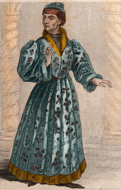 صورة جون ذا فيرليس (1371-1419) دوق بورغوندي. بواسطة المدرسة الفرنسية