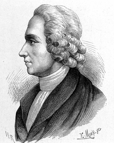صورة لجوزيف بريستلي (1733 - 1804) ، الكيميائي واللاهوتي البريطاني - في ألبوم العلوم ؛ علماء لامعون الاكتشافات العظيمة "" "1896. بواسطة المدرسة الفرنسية
