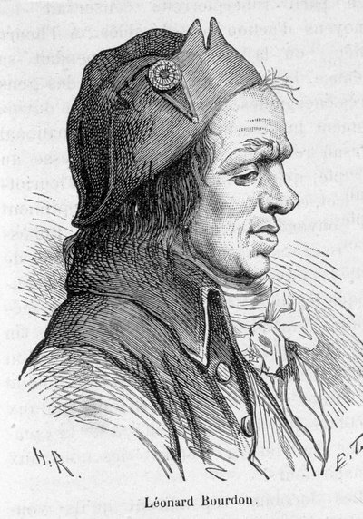 صورة ليونارد بوردون (1754-1807) ، سياسي فرنسي - في "L'Histoire de France" "هنري مارتن بواسطة المدرسة الفرنسية