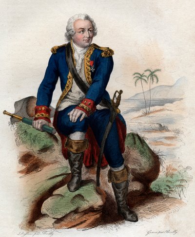 صورة لويس أنطوان ، كومت دي بوغانفيل (1729-1811) ، أميرال ومستكشف فرنسي. بواسطة المدرسة الفرنسية