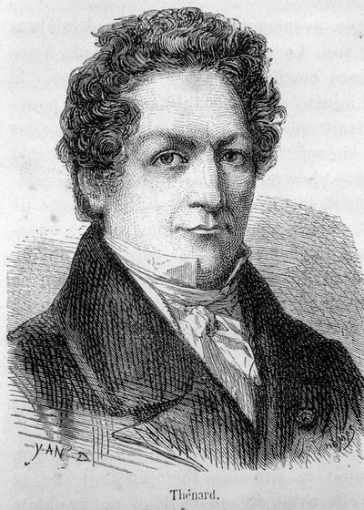 صورة لويس جاك ثينارد (1777-1857) ، الكيميائي الفرنسي. بواسطة المدرسة الفرنسية