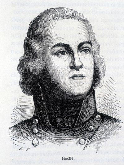 صورة لويس لازار هوش (1768-1797) ، الجنرال الفرنسي - في "L'Histoire de France" "لهنري مارتن بواسطة المدرسة الفرنسية