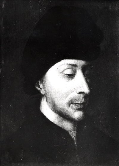 صورة لويس الفرنسي (1372-1407) دوق أورليانز ، 1420 بواسطة المدرسة الفرنسية
