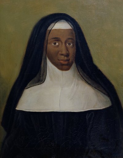 صورة لويز ماري تيريز (1664-1732) الراهبة السوداء لموريت بواسطة French School