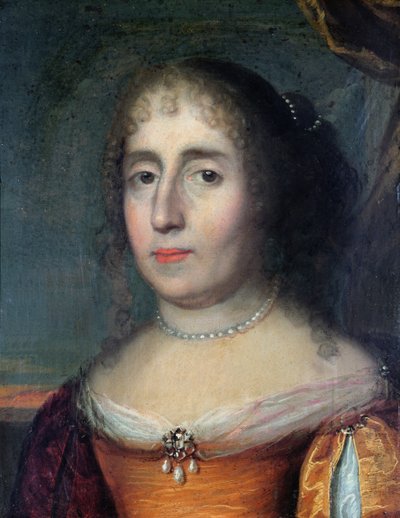 صورة مدام دي سكودري (1607-1701) بواسطة المدرسة الفرنسية