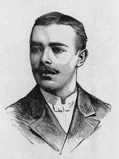 صورة لمانغوت ، الطيران الفرنسي - في "" ألبوم العلوم ؛ علماء لامعون الاكتشافات العظيمة "" "1896. بواسطة المدرسة الفرنسية