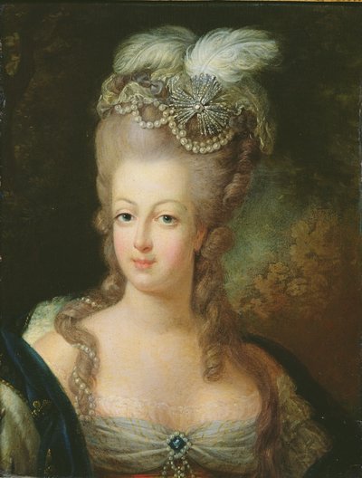 صورة ماري أنطوانيت دي هابسبورغ-لورين (1755-1793) بواسطة French School