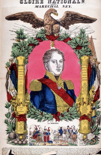 صورة للمارشال ميشيل ناي (1769 - 1815). بواسطة المدرسة الفرنسية