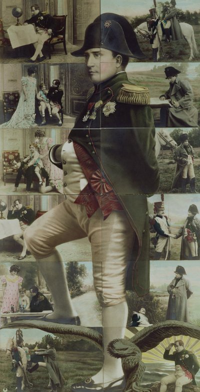 صورة لنابليون بونابرت (1769-1821) ومشاهد من حياته ، القرنان التاسع عشر والعشرون (صورة ملونة) بواسطة المدرسة الفرنسية