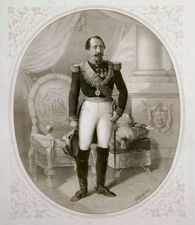 صورة لنابليون الثالث (1808-1873) بواسطة المدرسة الفرنسية