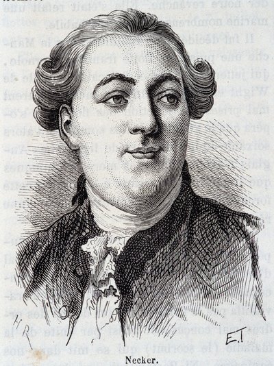 Portrait of Necker - in “L