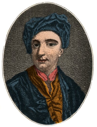 صورة لنيكولاس رو (1674-1718) ، كاتب مسرحي إنجليزي ، شاعر وكاتب متنوع. بواسطة المدرسة الفرنسية