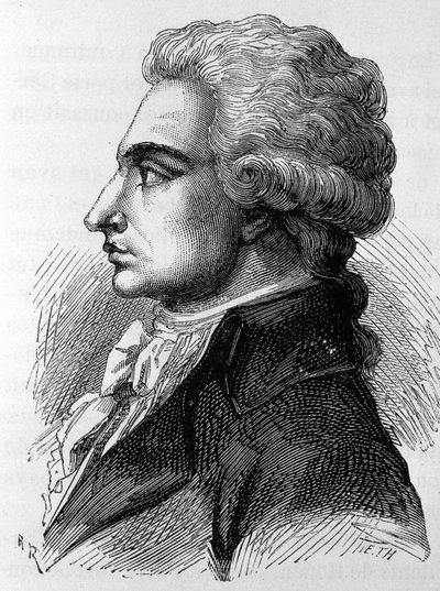 صورة لفيليب أنطوان ميرلين ، ديت ميرلين دي دواي (1754-1838) ، سياسي فرنسي. في "" تاريخ فرنسا "بواسطة هنري مارتن بواسطة المدرسة الفرنسية