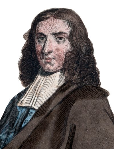 صورة لبيير بايل (1647-1706) ، الفيلسوف والكاتب الفرنسي. بواسطة المدرسة الفرنسية