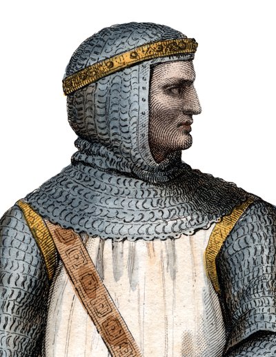 صورة لرولو (روبرت الأول) (860-c.927-933) ، زعيم الفايكنج ودوق نورماندي. بواسطة المدرسة الفرنسية