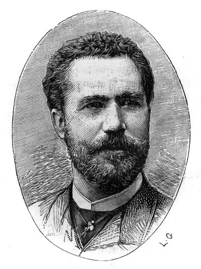 صورة لسيباستيان جوليان جاياري جارجون (1844-1890) ، التينور الاسباني. نقش في "" Le Monde Illustré "" ، 20 مارس بواسطة المدرسة الفرنسية