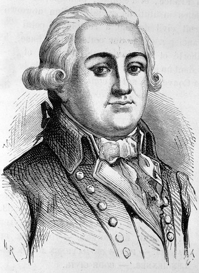 صورة لسيلفستر فرانسوا لاكروا (1765 - 1843) ، عالم رياضيات فرنسي - في "" L'Histoire de France "" لهنري مارتن بواسطة المدرسة الفرنسية