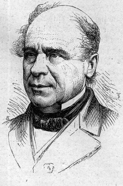 صورة لأوستازاد سيلفستر دي ساسي (1801-1879) ، ناقد أدبي وأكاديمي فرنسي. نقش في "" Le Monde Illustré "" رقم 883 بتاريخ 14 مارس 1874. بواسطة المدرسة الفرنسية