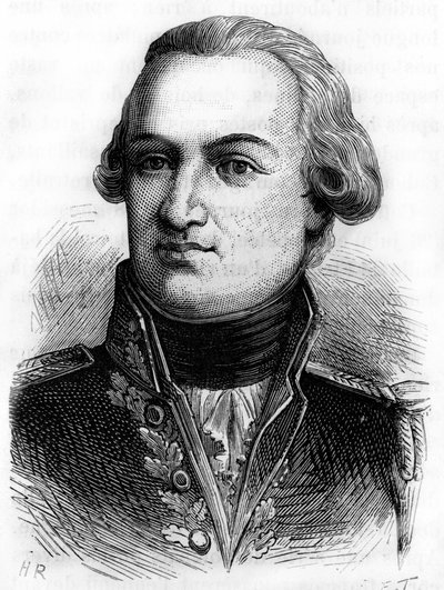 صورة فيلاري جويوز (كونت فياريت دي جويوز) ، أميرال فرنسي (1750 - 1812) - في "" L'Histoire de France "" لهنري مارتن بواسطة المدرسة الفرنسية