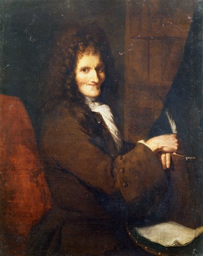 صورة لفولتير (1694 - 1778) - متحف فرساي ، المدرسة الفرنسية في القرن الثامن عشر. بواسطة المدرسة الفرنسية